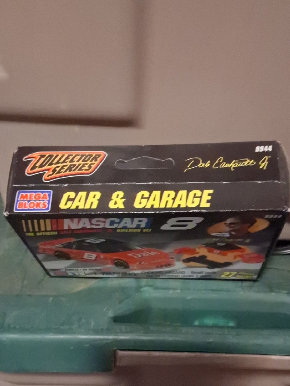 Nascar Dale Jr. #8 Red and Black Kids Building Car Set - Picture 3 of 4